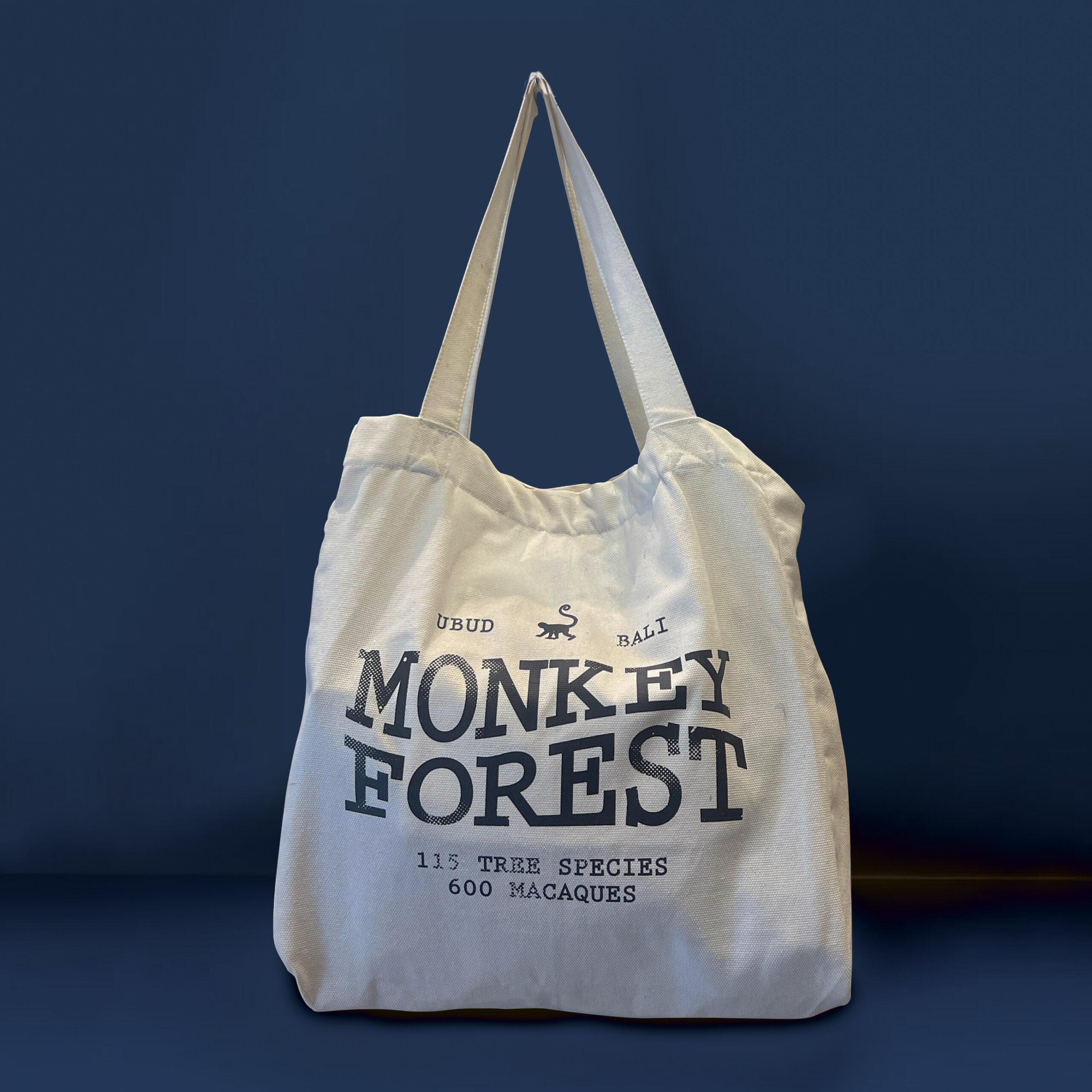 TOTE BAG MONKEY FOREST